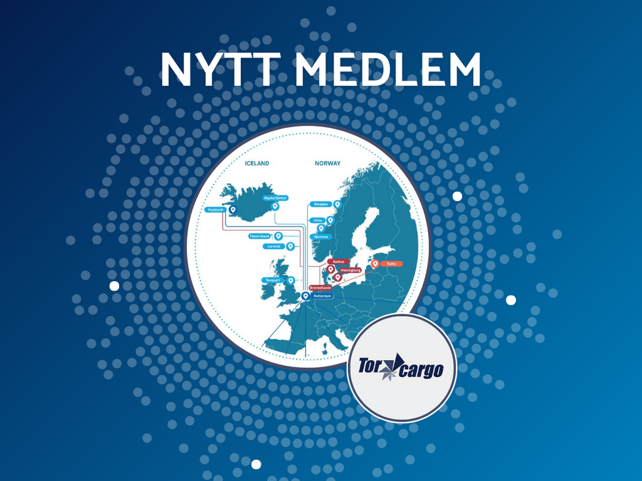 TorCargo er nytt medlem i KNN
