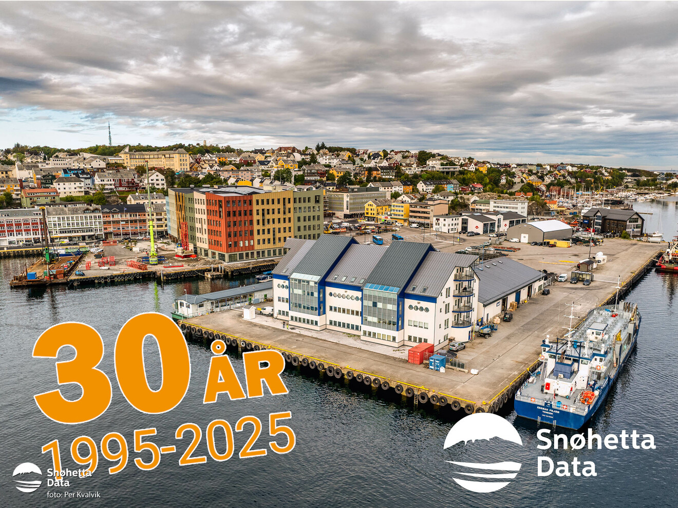 Snøhetta Data har hatt kontorer i Nordmørsterminalen i Kristiansund siden desember 2010. (Foto: Per Kvalvik)