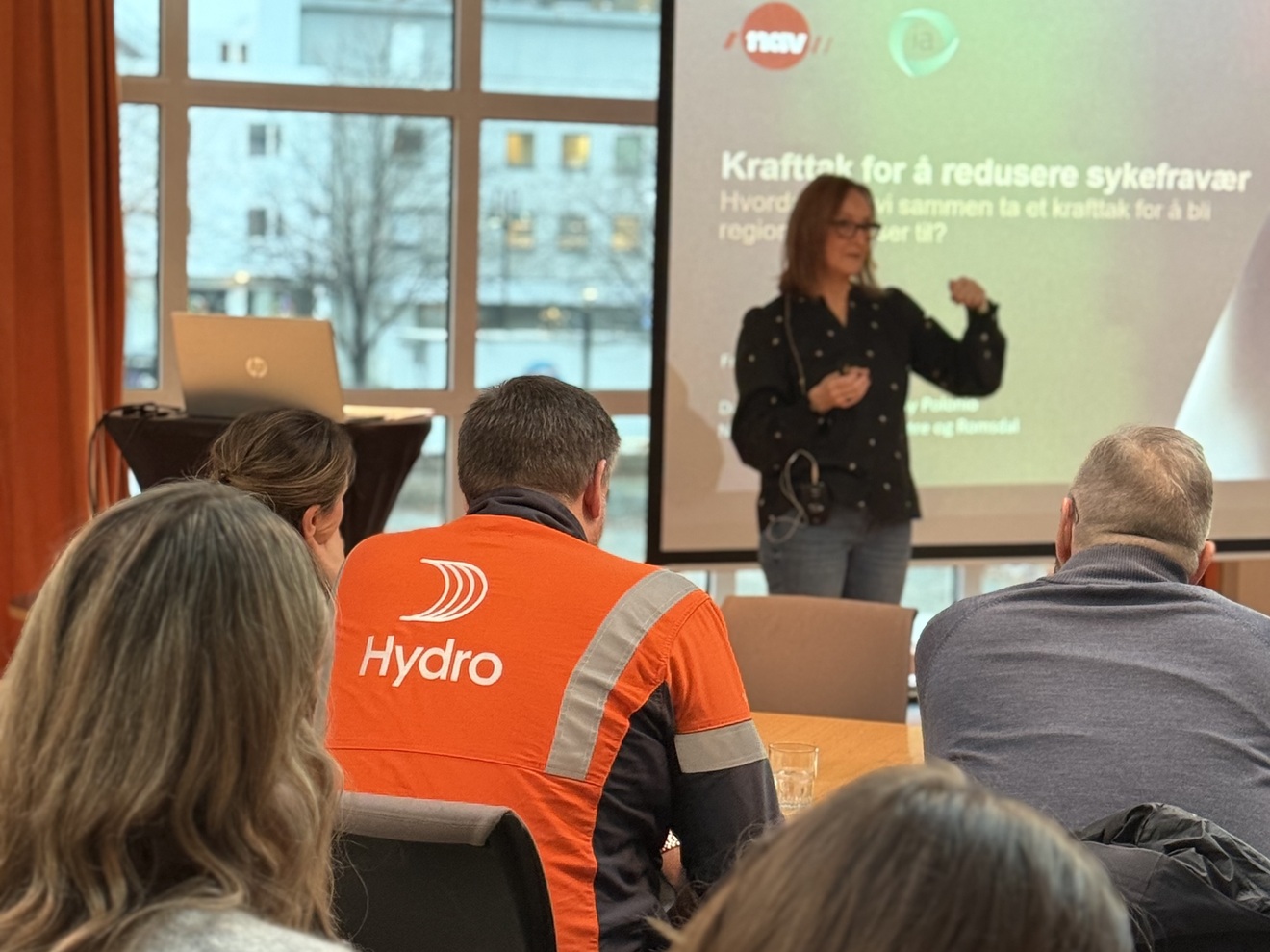 NAV Arbeidslivssenter i Sunndal. Dette var et samarbeid mellom KNN, Sunndal næringsforening og SUNS. 