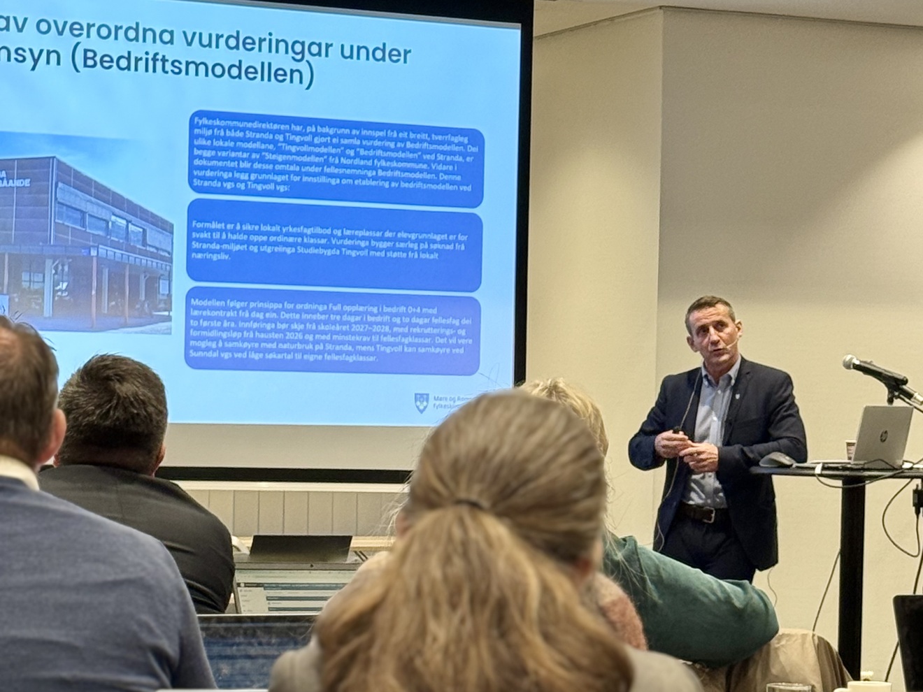 Erik Brekken, kompetanse og næringsdirektør, Møre og Romsdal fylkeskommune