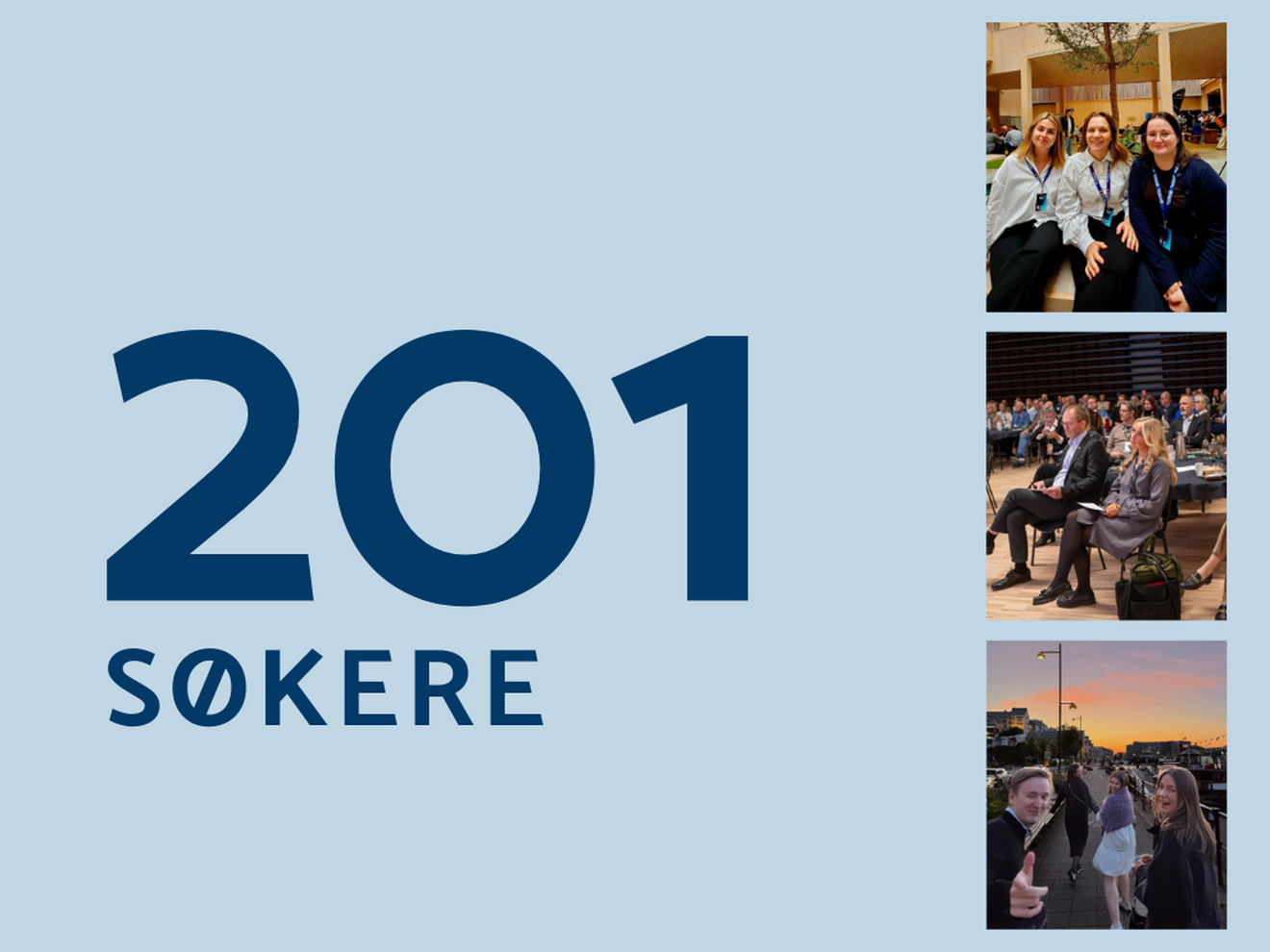 201 søkere