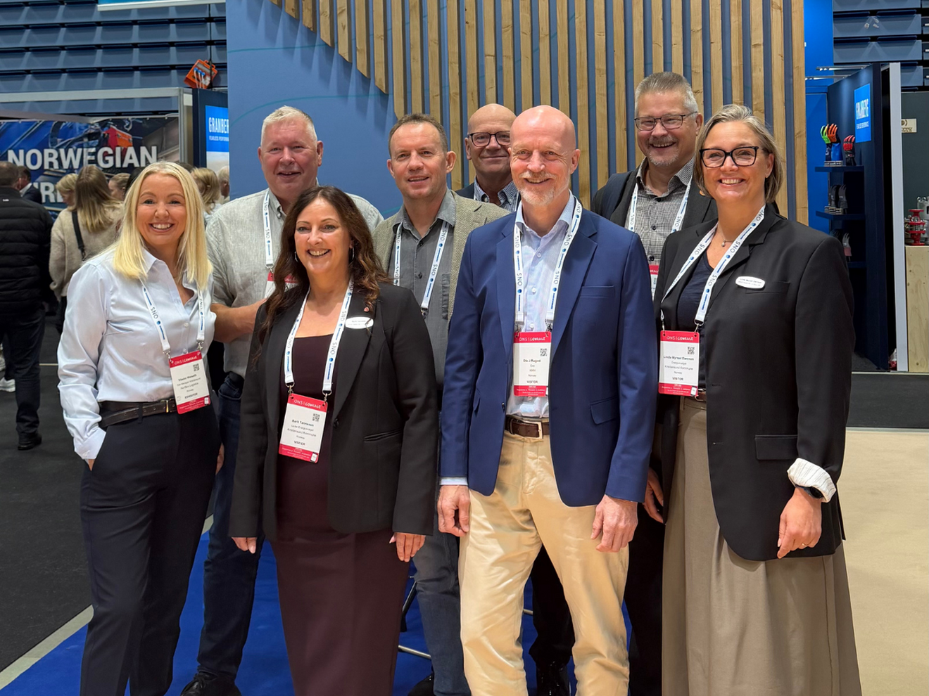 Representanter fra KNN, Kristiansund kommune og regionalt næringsliv under ONS i Stavanger.