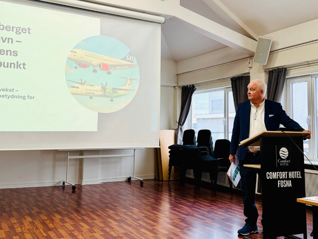 Styreleder i Kvernberget Vekst, Øivind Hoem.  Styreleder i Kvernberget Vekst Øivind Hoem