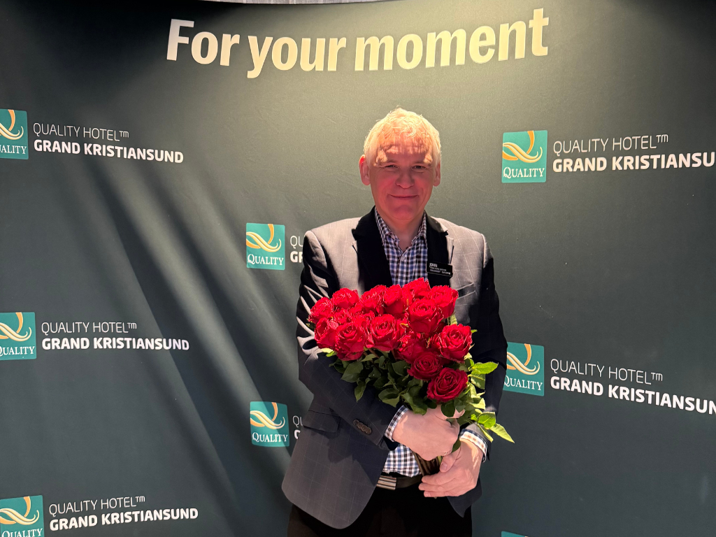 John Olav Ferstad har vært med på å forme Quality Hotel™ Grand til det det er i dag – og han er ikke ferdig ennå.