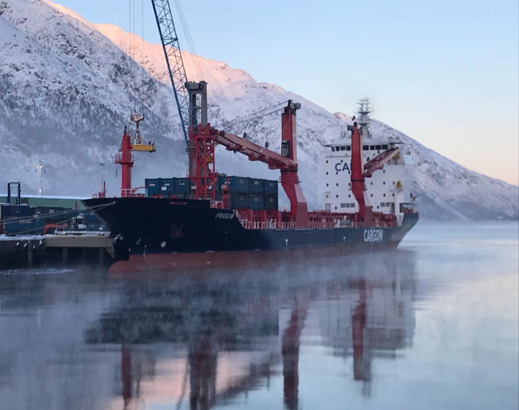 Båt i Torcargo sin tjeneste